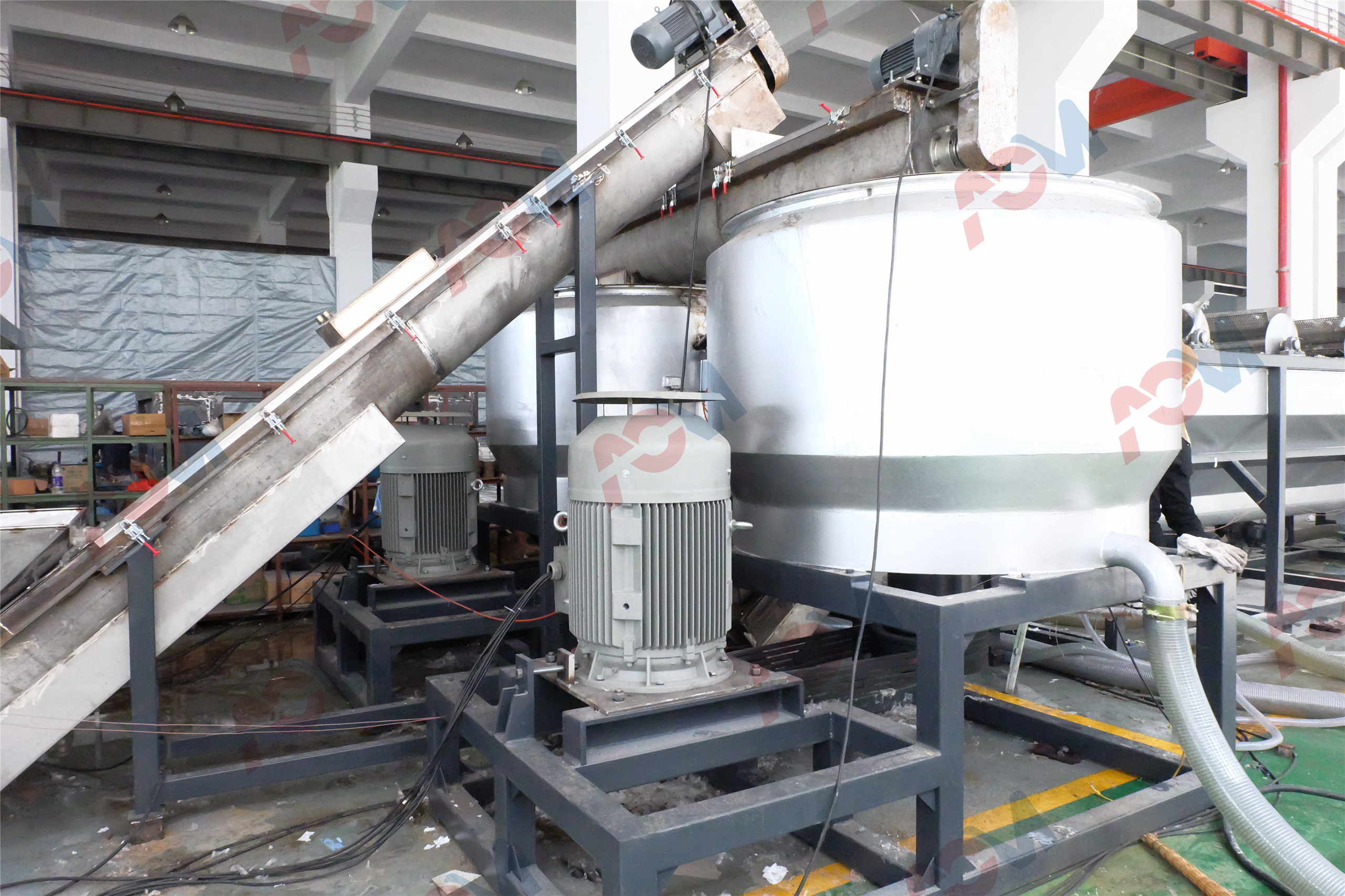 PE PP WASHING AND RECYCLING LINE
