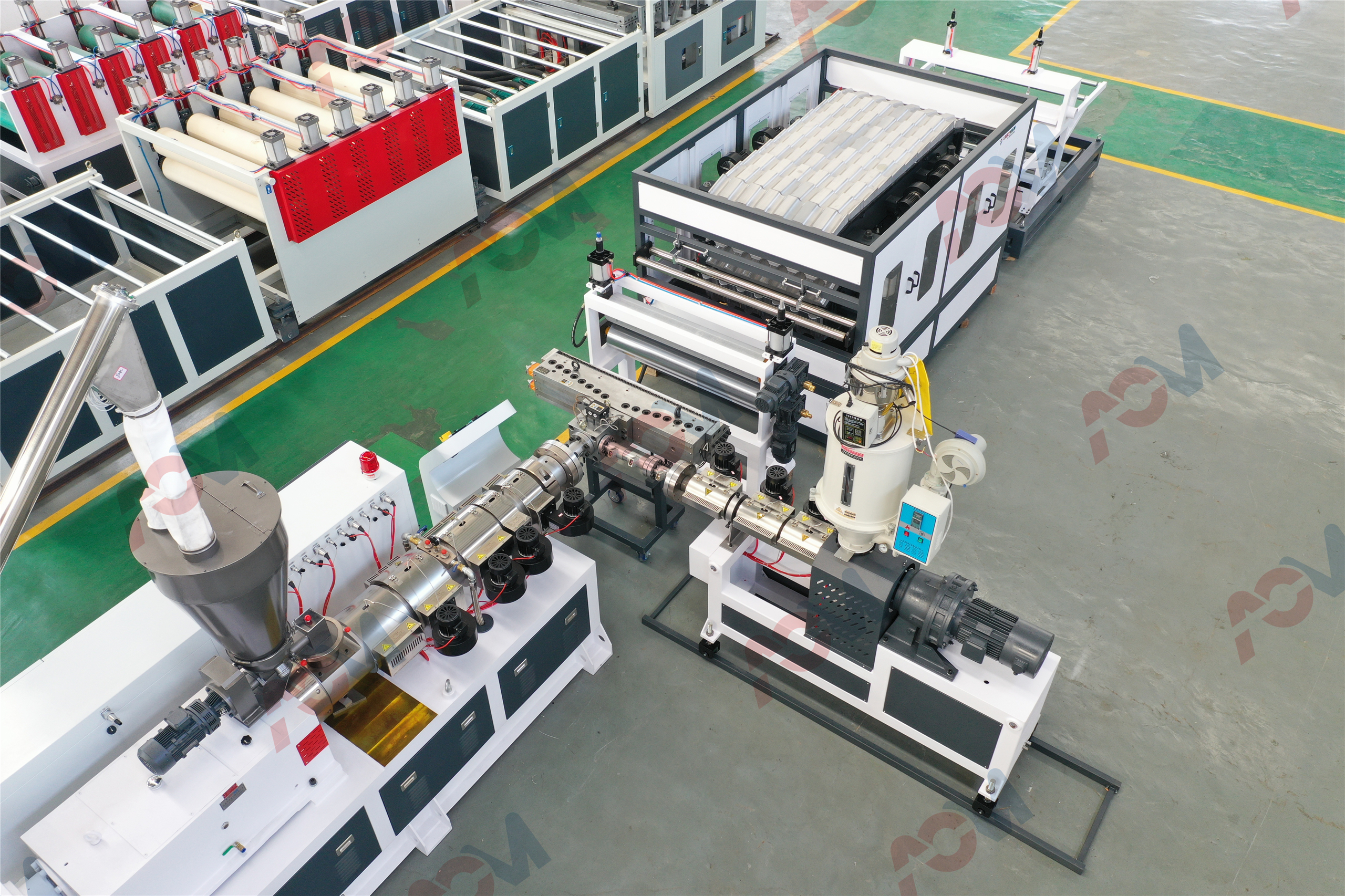 PVC COLONIAL TILE EXTRUSION LINE
